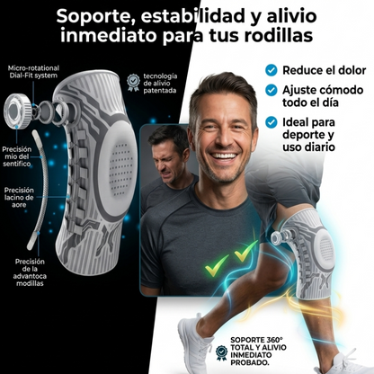 Rodillera Ortopédica de Compresión 360°